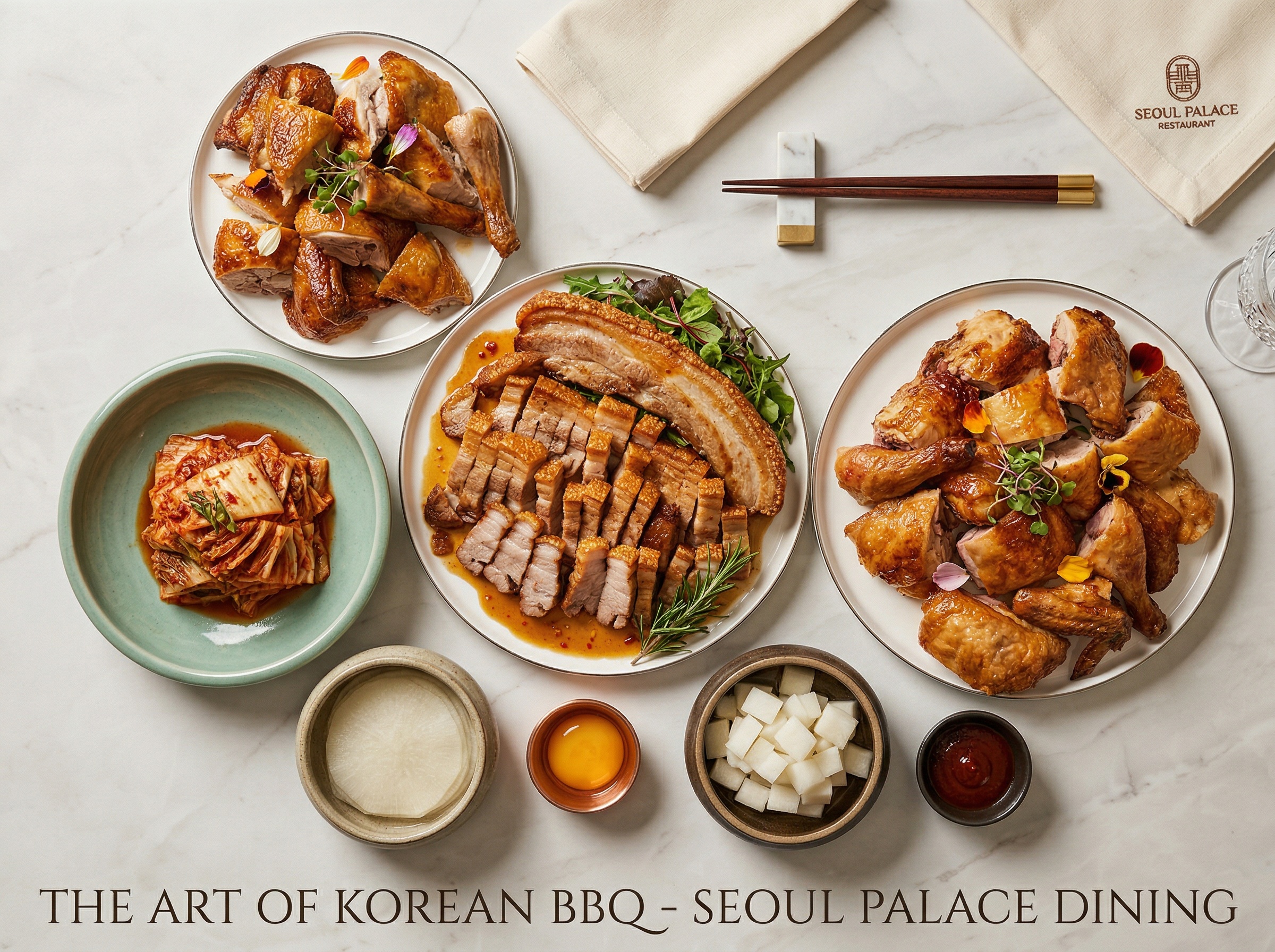 치킨 바베큐 세트